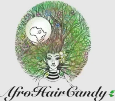 afro hair candy webiste logo