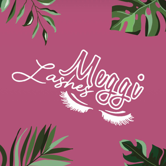 Meggi Lashes logo