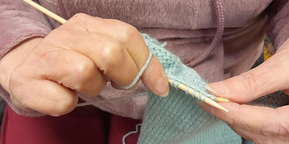 Beginners Knitting workshop pic