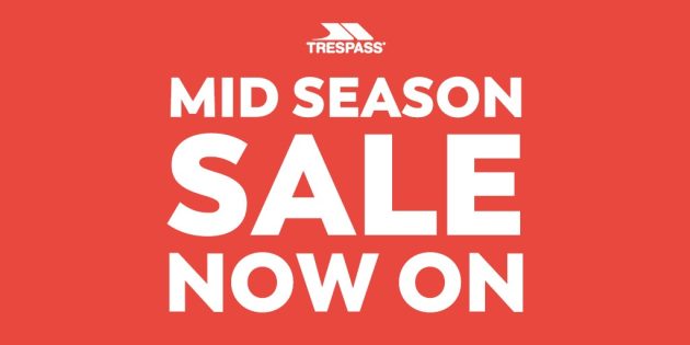 Mid–Season Sale Now On