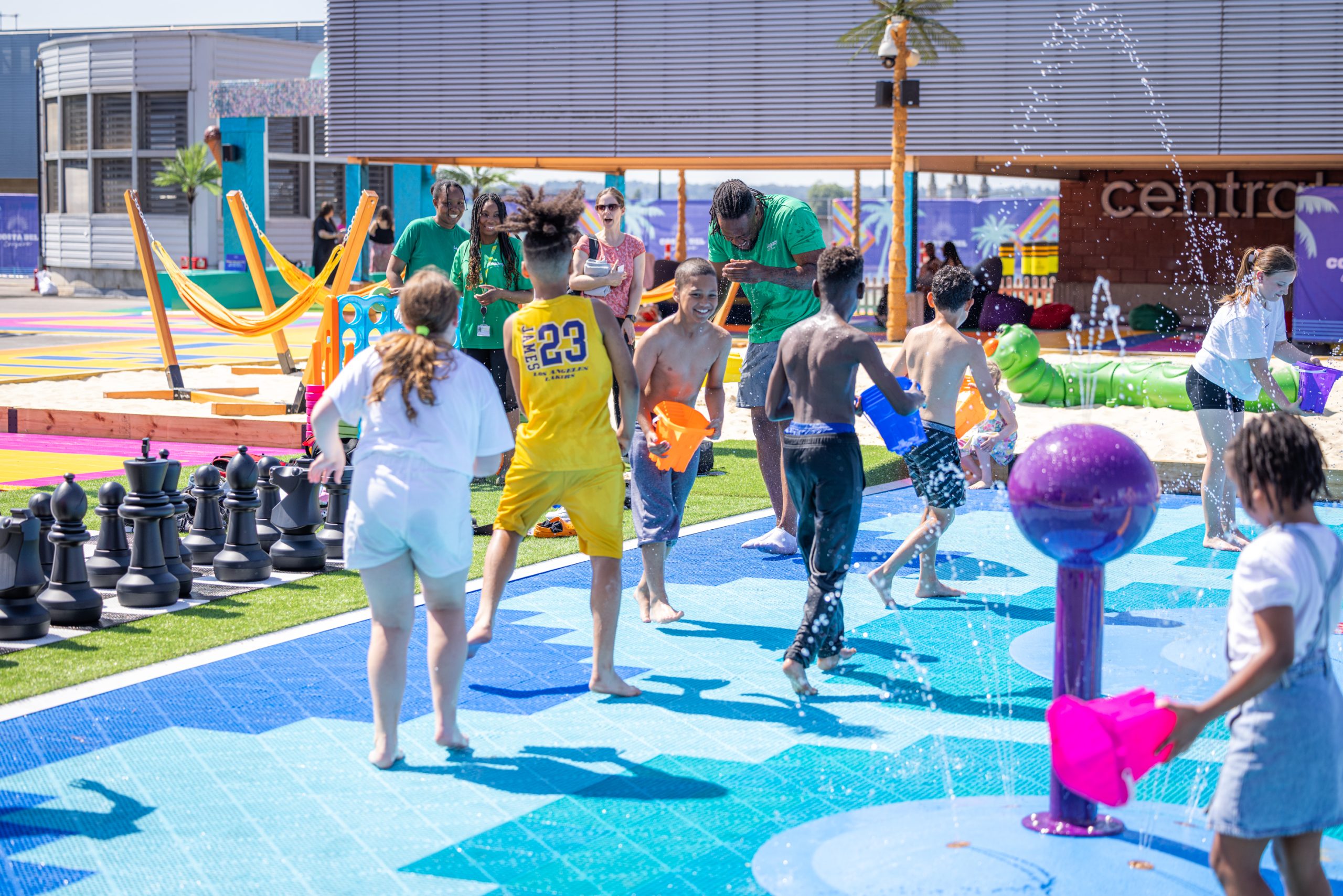Costa Del Croydon opens for free 1 to 28 August at Centrale shopping centre Croydon Photos Glenn Foster c Centrale and Whitgift centre1H3A1884 scaled