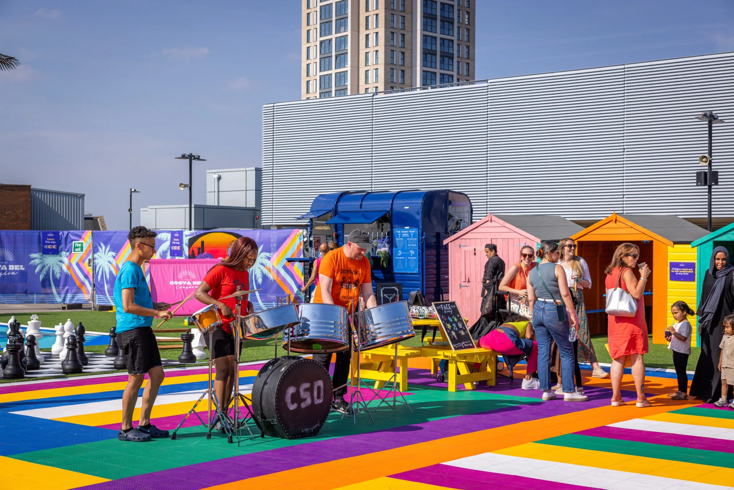 Costa Del Croydon 7 Costa Del Croydon opens for free 1 to 28 August at Centrale shopping centre Croydon Photos Glenn Foster c Centrale and Whitgift centre1H3A2300 scaled