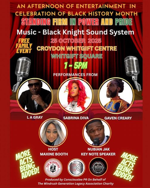 Stage show 25 Oct