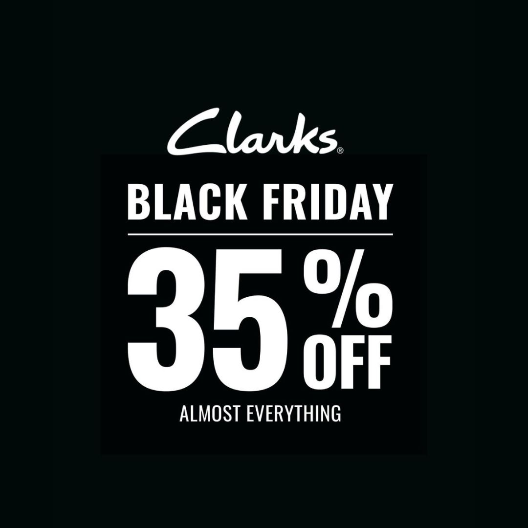 35% off at Clarks 4 Clarks FP SQ BLACK FRIDAY