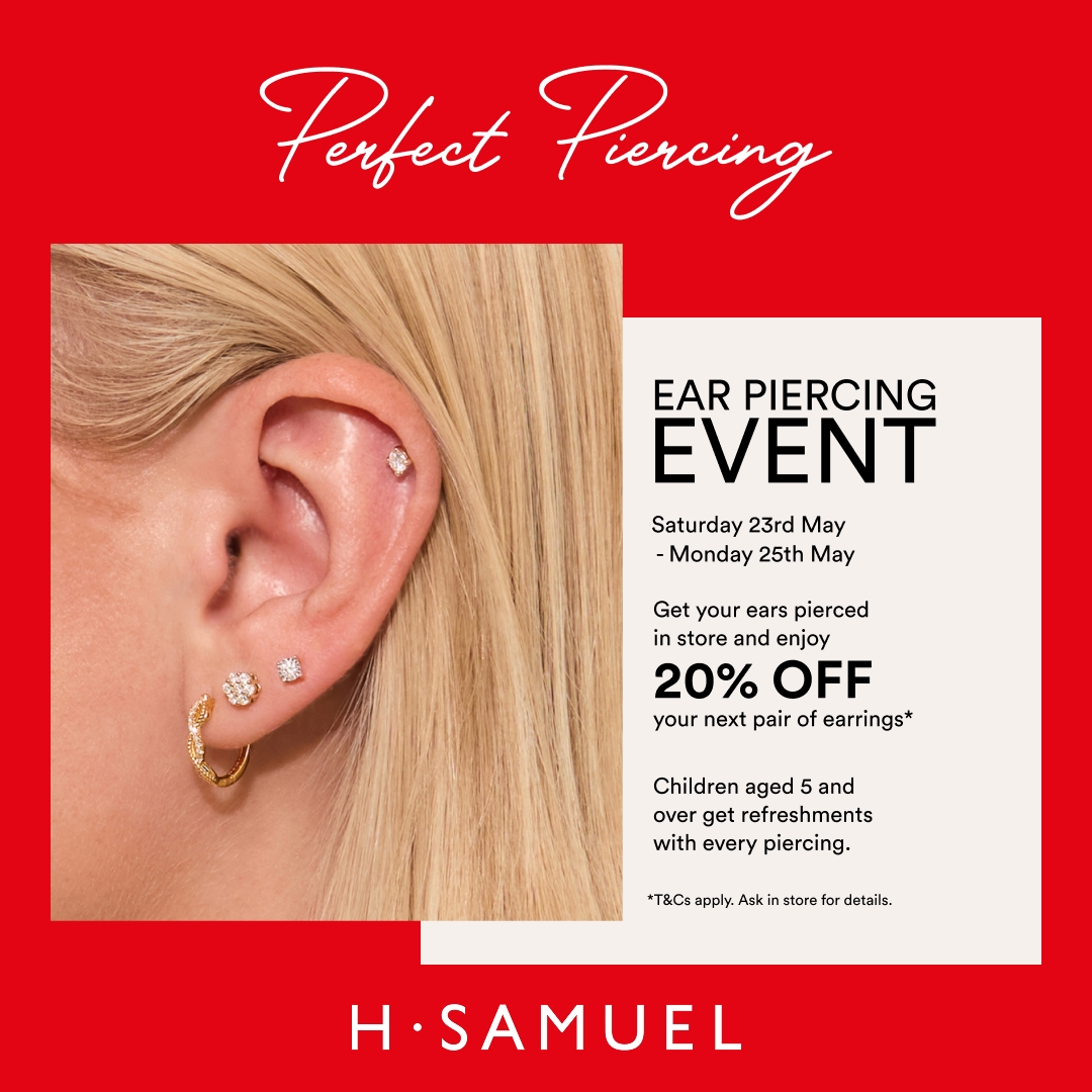 Get pierced at H. Samuel’s Ear-Piercing Event 6