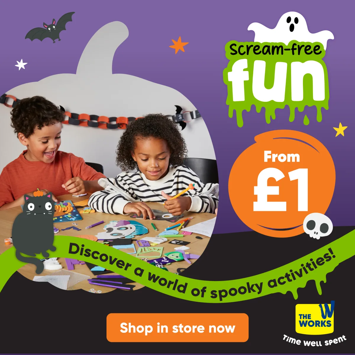 1080 1080 Halloween Scream Free